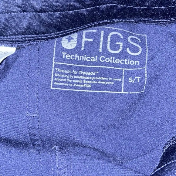 Figs Zamora Scrub Pants S/Tall - Navy - Picture 5 of 5